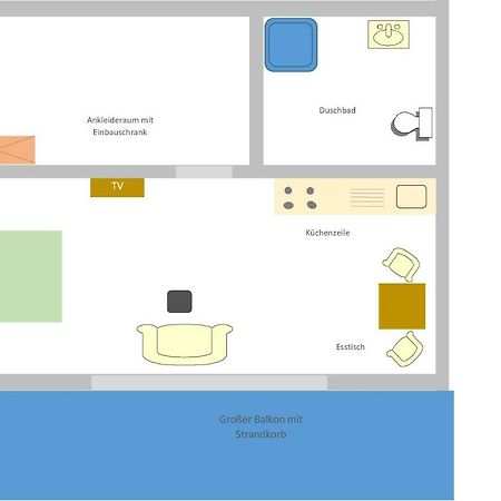 Appartements Fischerhus Glowe Dış mekan fotoğraf
